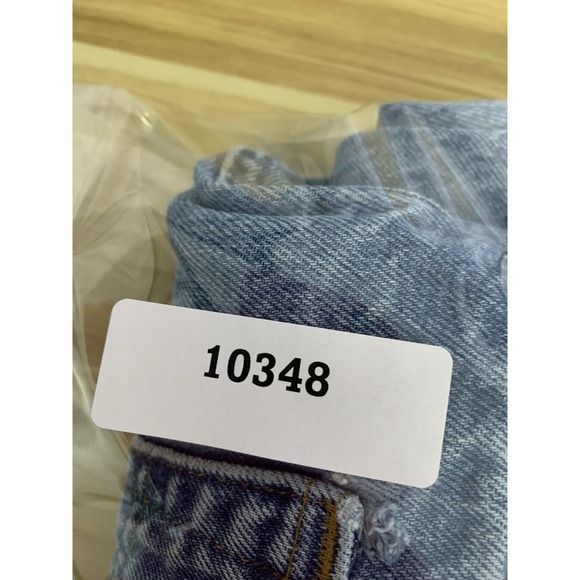 Carhartt Jeans Men 34x30 Blue Relaxed Workwear Distressed Fade Holes B17 - Picture 12 of 12